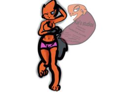 4:3 anthro clothing female fur genitals hi_res kai_the_tyranowolf kais_studios panties pussy sex underwear