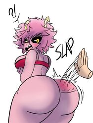 mina ashido from my hero academia by nathanatwar