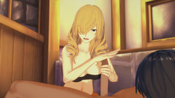 blonde_hair handjob long_hair oriana_thompson penis to_aru_majutsu_no_index