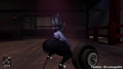 1girls animated ass_focus cumupsfm deadlift fat_ass female female_only fitness gigantic_breasts huge_ass jiggle nano nano_(dumplis) narrow_waist no_bra solo thick_ass thighhighs tight_clothing tights video weightlifting wide_hips