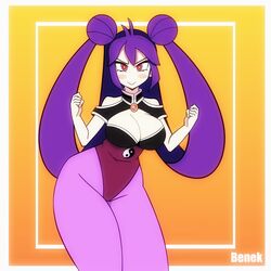 1:1 1girls animated ass_shake benek big_breasts breasts cleavage dancing female female_only grape_(greatdragonad) hips huge_breasts jiggle large_breasts looking_at_viewer original original_character solo solo_female thick thick_thighs thighs voluptuous wide_hips