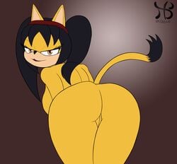 1girls anthro archie_comics ass breasts female genitals hiastobasement_(artist) honey_the_cat nipples nude pussy sega solo sonic_(series) sonic_the_hedgehog_(archie) sonic_the_hedgehog_(comics) sonic_the_hedgehog_(series)