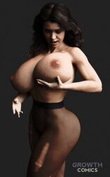 1girls 3d ass_expansion big_ass big_breasts breast breast_expansion expansion female gigantic_breasts growthcomics hourglass_figure huge_ass huge_breasts large_ass large_breasts nipples pantyhose thick_thighs thigh_expansion topless transformation voluptuous