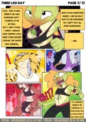 ! 1futa 2020 3girls amphibian anthro areola autotonguejob balls_outline big_penis black_clothing black_fur black_text blonde_hair blush bodily_fluids booty_shorts bra breasts brown_fur bulge closed_eyes clothing comic english_text erection fanning fanning_self female flat_chest frog furry futa_urethral_insertion futanari gecko genital_outline genitals glans green_areola green_body green_breasts green_glans green_penis green_skin gynomorph hair hi_res holding_towel huge_cock imminent_orgasm intersex lizard long_penis masturbation megan_ziegler monotone_hair multiple_girls open_mouth orange_hair penetration penile penile_masturbation penis perpleon ponytail profanity pussy reptile retracted_foreskin scalie short_hair small_breasts sports_bra sweat teeth text tongue towel uncut underwear urethral urethral_bulge urethral_insertion urethral_penetration urethral_tonguing vein veiny_penis yellow_skin yoga_pants