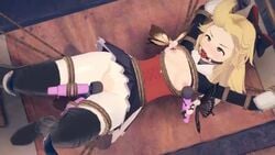 3d 3girls airy animated ball_gag blonde_hair blush bondage bound bravely_default bravely_default:_flying_fairy breasts breasts_out edea_lee eyes_rolling_back fairy female forced_orgasm gag gagged hitachi_magic_wand koikatsu minigirl mob_face nipple_vibrator nipples no_sound questionable_consent small_dom_big_sub square_enix vibrator video witchanon yuri