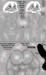 afauchan big_butt cheating comic cucked_by_femboy cuckold cumdrip femboy femboysub goblin netorare ntr perky_breasts shiro_(afauchan) small_penis throbbing tomgirl wide_hips