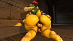 16:9 3d 3d_(artwork) anthro anus ass backsack balls ballsack bowser_jr. digital_media_(artwork) femboy genitals hair hand_on_ass hand_on_butt hi_res humanoid_genitalia humanoid_penis kabalmystic koopa looking_back male male_only mario_(series) nintendo nude penis ponytail pose presenting presenting_hindquarters scalie shell solo source_filmmaker video_games widescreen