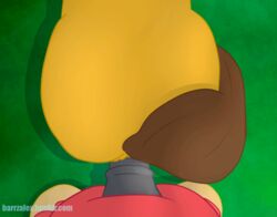 anal anal_sex animated anus ass barrzalex big_macintosh_(mlp) brown_hair caramel_(mlp) cousin equine friendship_is_magic gay hair horse incest male my_little_pony no_humans penetration penis plain_background red_fur sex yellow_fur