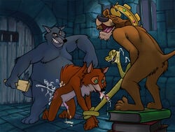 4boys anal anal_penetration anal_sex bondage clenched_teeth closed_eyes cum cum_in_ass cum_in_mouth cum_inside cum_on_floor disney doggy_style dungeon ejaculation erection facial forced forced_yaoi furry furry_only gay hypnotized licking male male_only multiple_males naked nanogrrr no_humans on_knees paddle penis penis_lick prince_john rape red_ass robin_hood_(character) robin_hood_(disney) sheriff_of_nottingham sir_hiss smile snake_penis spanking testicles three_on_one tongue tongue_out wrists_bound yaoi