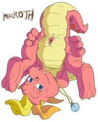 cassie_(dragon_tales) dragon_tales malroth pussy pussy_spreading scalie upside-down