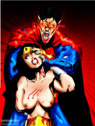 blood dc_comics female justice_league light-skinned_male male mrfuzzynutz superman superman_(series) tagme vampire violence wonder_woman wonder_woman_(series)