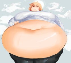 arcueid_brunestud bbw belly belly_overhang big_belly big_breasts big_female blush body_modification breasts chubby chubby_female deep_navel fat fat_ass fat_female fat_fetish fat_girl fat_woman fatty huge_belly huge_breasts hyper_belly large_belly large_breasts large_female massive_belly obese obese_female overweight overweight_female plump smile tsukihime tummy type-moon weight_gain