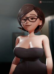 1girl 3d 3d_(artwork) 3d_animation 3d_model 3d_render aeondud animated ass ass_expansion ass_growth ass_jiggle ass_shake big_ass big_breasts big_butt big_thighs black_dress bottomless bottomless_female bouncing_ass bouncing_breasts bouncing_butt breast_expansion breast_growth breasts brown_eyes brown_hair bubble_ass bubble_butt butt butt_crack butt_growth clothing dat_ass delicious_ass dress dumptruck_ass ear_piercing earrings erect_nipples erect_nipples_under_clothes fat_ass fat_butt female female_only gif gigantic_ass gigantic_butt gigantic_thighs glasses growing gyat helen_parr huge_ass huge_breasts huge_butt huge_thighs jiggle jiggling_ass jiggling_breasts large_ass large_breasts large_thighs looking_back looking_down looking_pleasured massive_ass massive_butt massive_thighs mouth mouth_open pixar shiny_ass shiny_breasts shiny_butt shiny_hair shiny_skin short_hair skin_tight skin_tight_outfit skin_tight_suit slap slapping_ass slapping_butt slapping_own_ass smile smiling solo solo_female teeth teeth_showing teeth_visible the_incredibles thick_ass thick_thighs thighs tight_clothes tight_clothing white_skin white_skinned_female