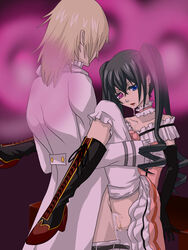 anal canon_crossdressing ciel_phantomhive crossdressing cum dress drugged femboy gay high_heel_boots high_heels kuroshitsuji male tied_hair twintails viscount_druitt wig yaoi