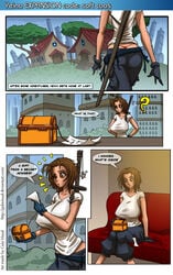 1girls breast_expansion comic dark-skinned_female dark_skin gulavisual huge_breasts original original_character solo solo_female yeina_(gulavisual)