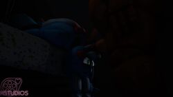 2boys 3d animated animatronic blowjob cum cum_in_mouth cum_inside ejaculation face_fucking five_nights_at_freddy's five_nights_at_freddy's_2 gay glowing hstudios male_only pov robot sfm sound source_filmmaker taker_pov throat_swabbing toy_bonnie_(fnaf) toy_freddy_(fnaf) video watermark