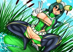 tsuyu asui from my hero academia by ehidney