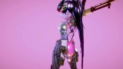 1futa 3d animated blue_skin dickgirl futa_only futanari getting_erect huge_cock krauzer7 no_sound overwatch pose solo solo_futa studio_neo video widowmaker