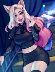 ahri blushypixy blushyspicy k/da_ahri k/da_series league_of_legends tagme the_baddest_ahri