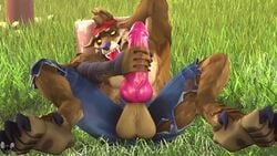 1male 3d animated big_balls big_knot big_penis canine canine_penis claws connivingrat dire_(fortnite) erection fortnite furry gay headband jerking jerkingoff knot knotted_penis lying_on_back lying_on_ground male male_only masturbating masturbation paws ripped_clothing ripped_pants solo_male sound tagme tongue tongue_out video