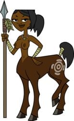 1girls centaur centauress elinor_the_witch ellissummer equid_taur hornyhobbit jasmine_(tdi) mother-of-trolls taur total_drama:_pahkitew_island total_drama_island