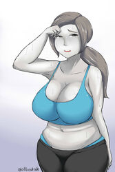 wii fit trainer from nintendo by allbeatnik