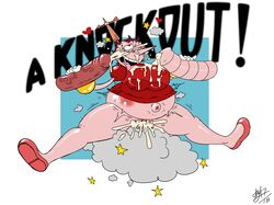 bukkake cricket-inc cum cum_in_pussy cum_on_body cum_on_breasts cum_on_upper_body cuphead_(game) female female_only finished hard_nipples hilda_berg huge_breasts knock_out penis pointy_nose pregnant thick_penis thick_thighs