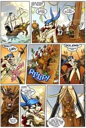 00s anthro breasts comic english_text furry furry_only quest_for_fun tagme