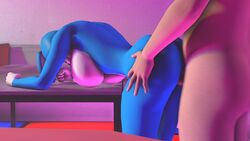 16:9 2020 3d 3d_(artwork) all_fours ambiguous_penetration animated animatronic anthro anthro_penetrated ass bent_over bouncing_breasts breasts butt_grab doggy_style duo faceless_character faceless_human faceless_male female female_focus female_penetrated five_nights_at_freddy's five_nights_at_freddy's_2 from_behind_position genitals gif grope hand_on_butt human human_on_anthro human_penetrating human_penetrating_anthro interspecies lagomorph leporid living_machine loop male male_penetrating male_penetrating_female mammal nobody3 nude on_table penetration penile penile_penetration penis pink_light purple_light rabbit robot rule_63 sex short_playtime solo_focus source_filmmaker straight table thick_thighs thrusting toy_bonnie_(fnaf) video_games wide_hips widescreen