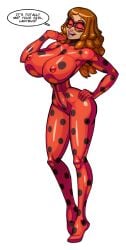 1girls 2d 2d_(artwork) alpha_channel alya_cesaire beauty_mark big_breasts bodysuit busty closed_eyes dark-skinned_female dark_skin eye_mask eyes_closed female female_only firstedition for_sticker_use giant_breasts glasses huge_breasts ladybug_(cosplay) miraculous:_tales_of_ladybug_and_cat_noir miraculous_ladybug mole_above_eye nipple_bulge png solo speech_bubble sticker_template transparent_background transparent_png