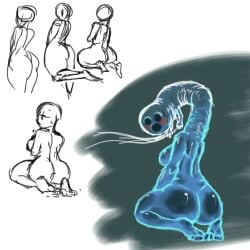 ass ass_focus bare_ass bubble_ass bubble_butt cute elden_ring female fromsoftware https://www.pixiv.net/en/artworks/121014992 monster_girl round_ass shadow_of_the_erdtree spirit_eel_(elden_ring) wholesome zaroko