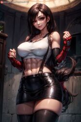 tifa lockhart from final fantasy by supr3metr