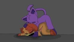 catnap_(poppy_playtime) critters_(poppy_playtime) dogday_(poppy_playtime) furry_only lazy_edit leaking_precum male/male no_humans poppy_playtime poppy_playtime_(chapter_3) smiling_critters