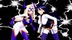 3d boku_no_hero_academia catfight midnight_(my_hero_academia) mount_lady my_hero_academia staredown tagme