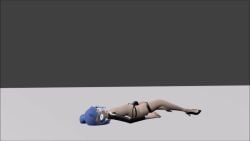 3d animated corpse costume crossdressing crushed crushing dead death femboy head_crushing high_heels highheels kenny_diver lunars male male_death panties penguin skimpy snuff sound tagme video