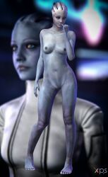 3d 3d_model alien_girl asari blue_skin blue_skinned_female completely_nude completely_nude_female liara_t'soni mass_effect nude nude_female vittorio