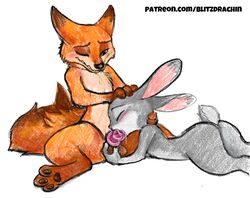 judy hopps from disney by blitzdrachin
