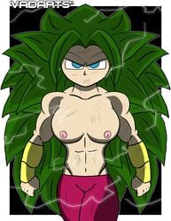 1girls abs alternate_version_at_source alternate_version_available aqua_eyes areolae artist_name big_breasts blood blood_on_face breasts bruise bruise_on_face bruises bust busty dragon_ball dragon_ball_super earrings electricity female female_focus female_only female_solo fusion green_earrings green_eyes green_hair hip_focus hips hourglass_figure kefla legendary_super_saiyan light-skinned_female light_skin long_hair looking_at_viewer muscles muscular muscular_female no_eyebrows pink_pants potara_earrings saiyan serious smirk smirking solo solo_female solo_focus spiky_hair straight_hair super_saiyan super_saiyan_3 thick thighs topless topless_female vadarts yellow_armwear