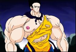 chichi dragon_ball dragon_ball_z extreme_muscles hyper_muscles miche-san muscular_female serious