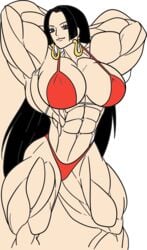 big_muscles boa_hancock extreme_muscles female female_only muscular_female one_piece rssam000