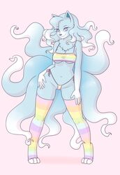 alolan_ninetales anthro canine cute female_fox fox ninetales nintendo pokémon_(species) pokemon rapps