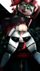 3d ahe_gao anal anal_sex animatronic baby_(fnafsl) bidybab circus_baby circus_baby_(fnaf) disembodied_penis five_nights_at_freddy's green_eyes penetration penis sister_location so87baby straight summer_of_87_baby vagina