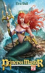 advertisement breasts chris_ng chrisnfy85 eric_vall large_breasts lowres mermaid monster_girl princess princess_ariana princess_master_(series) princess_master_2 red_hair tail warrior