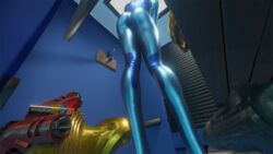 3d armor changing_room female female_only horny kinkykatt3d metroid nintendo samus_aran selfie varia_suit zero_suit zero_suit_samus