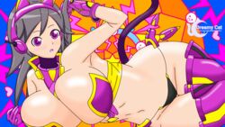 1girls breasts female female_only huge_breasts pose solo solo_female the_battle_cats thundia wide_hips