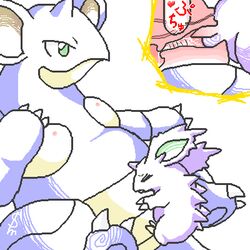 breasts color cum female insertion interspecies male mother_and_son nidoqueen nidoran nidoran♂ nipples penis pokemon pokemon_(species) sex size_difference straight tagme vaginal_insertion vaginal_penetration