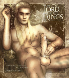 balls cock_ring elf erection holding_penis large_penis legolas lord_of_the_rings male male_only nude presenting_penis solo tagme testament