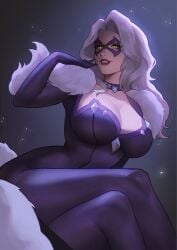 black cat (marvel rivals) from marvel by casein