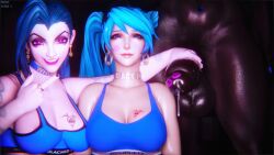 jinx (league of legends) from blacked by missyastrea