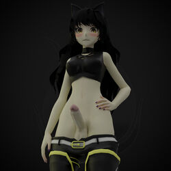 blake belladonna from rwby by justhopelessbaka